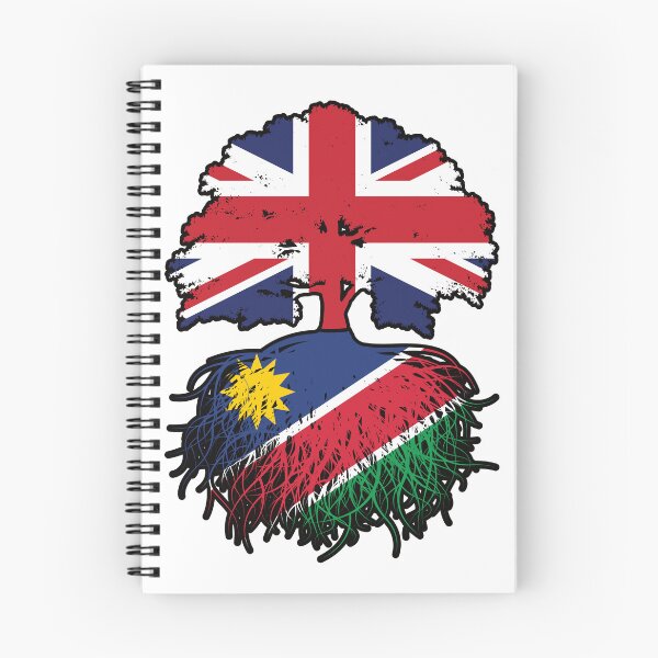 Item preview, Namibia Namibian British UK Tree Roots Flag designed and sold by FlagX.