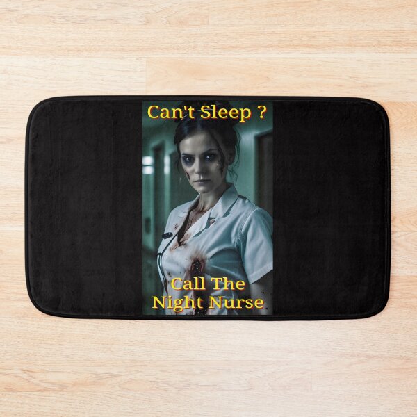 Item preview, Can't Sleep?  ...Call The Night Nurse....Halloween~ Reimagined  designed and sold by Hall-O-Gram.