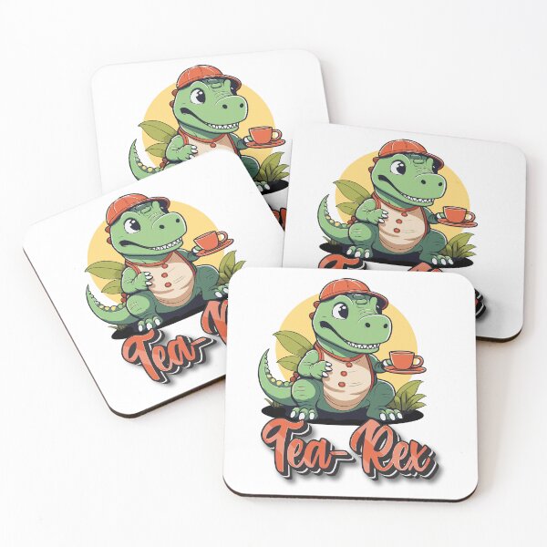 Item preview, Tea Rex - Cool Dinosaur Design designed and sold by DesignbyJanja.