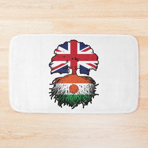 Item preview, Niger Nigerien British UK Tree Roots Flag designed and sold by FlagX.