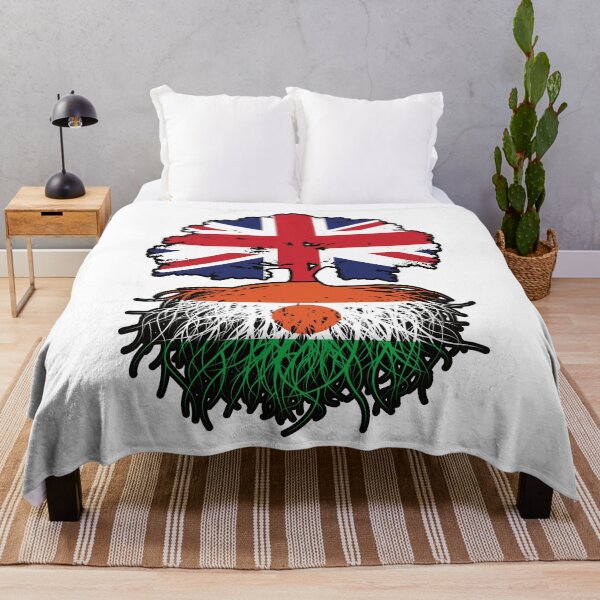 Item preview, Niger Nigerien British UK Tree Roots Flag designed and sold by FlagX.