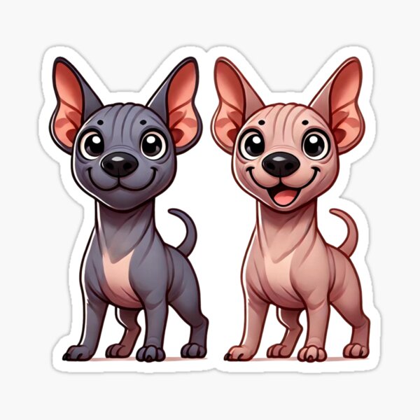 Vista previa del artículo con la obra «Lindo terrier americano sin pelo para los amantes del terrier americano sin pelo», diseñado y vendido por NoelaniArt.