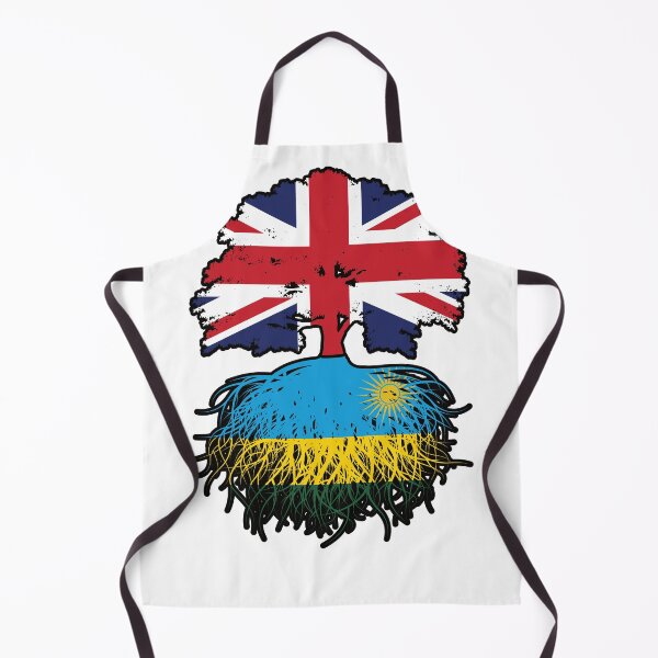 Item preview, Rwanda Rwandan British UK Tree Roots Flag designed and sold by FlagX.