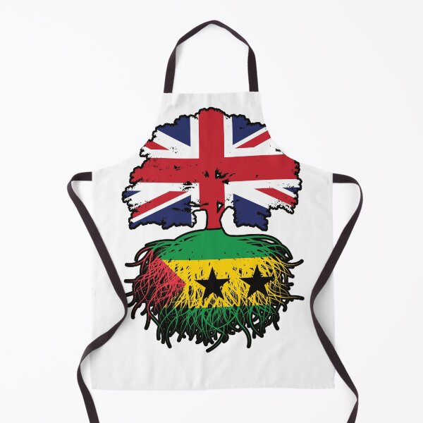 Item preview, Sao Tome and Principe Sao Tomean British UK Tree Roots Flag designed and sold by FlagX.