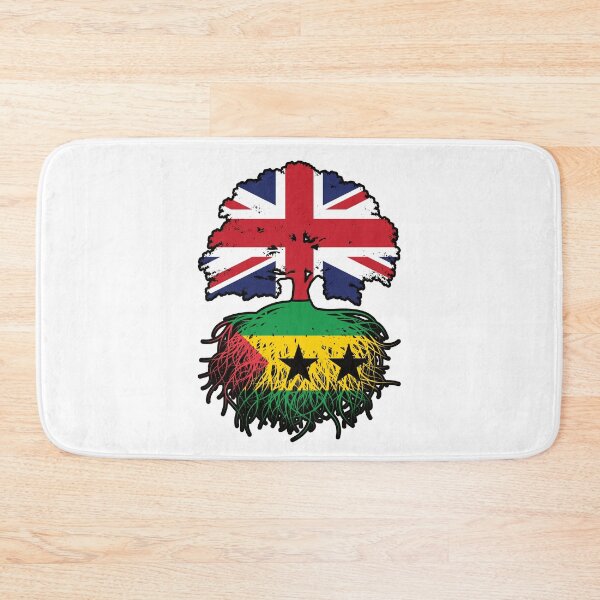 Item preview, Sao Tome and Principe Sao Tomean British UK Tree Roots Flag designed and sold by FlagX.