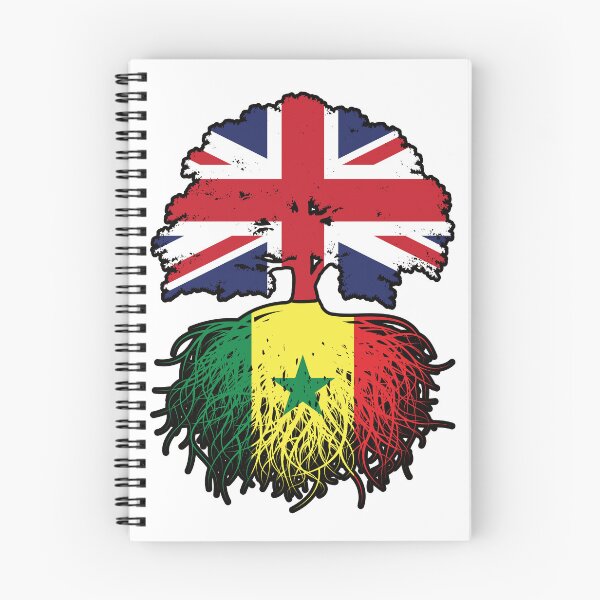 Item preview, Senegal Senegalese British UK Tree Roots Flag designed and sold by FlagX.