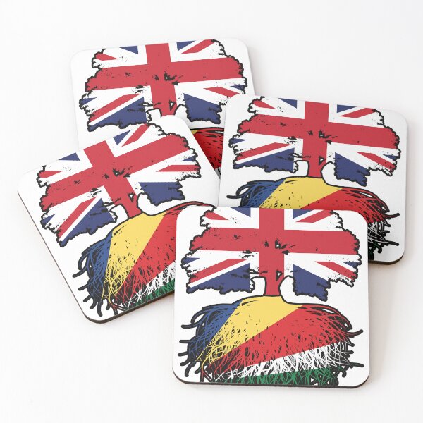 Item preview, Seychelles Seychellois British UK Tree Roots Flag designed and sold by FlagX.