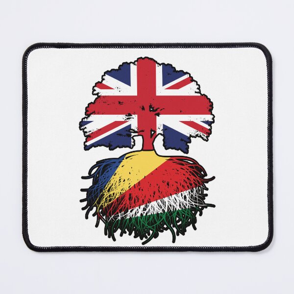 Item preview, Seychelles Seychellois British UK Tree Roots Flag designed and sold by FlagX.