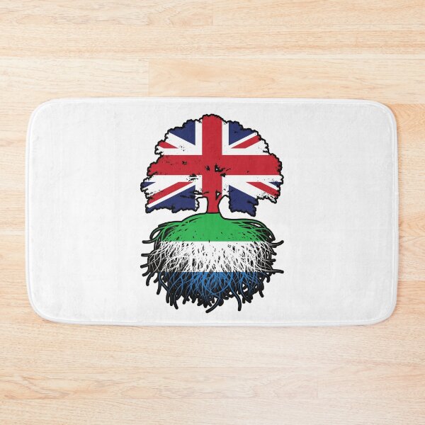 Item preview, Sierra Leone Sierra Leonean British UK Tree Roots Flag designed and sold by FlagX.