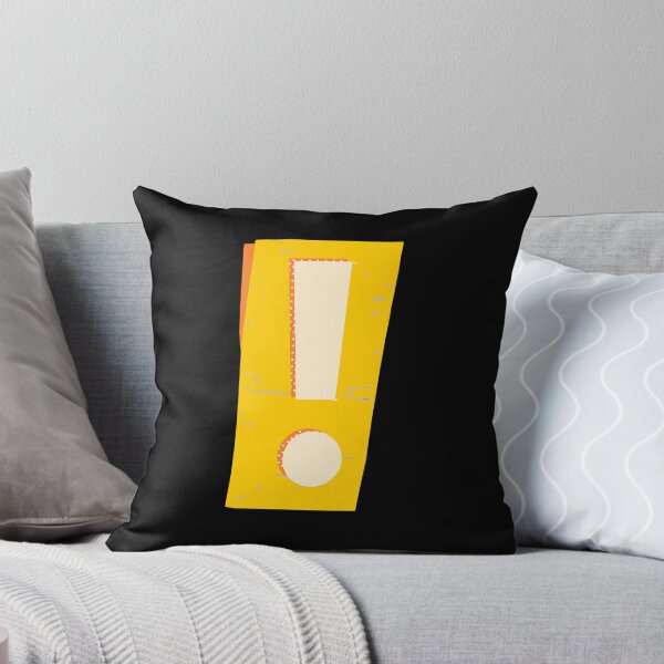 Item preview, Exclamation Mark Symbol Yellow designed and sold by Jeallan Designs.