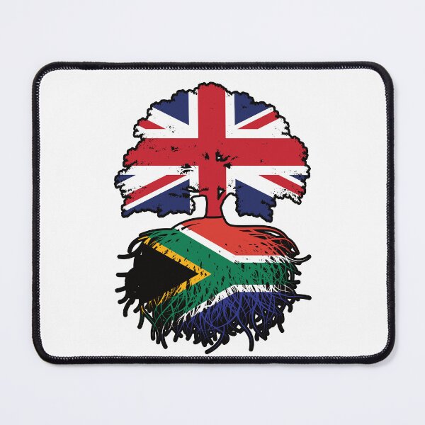 Item preview, South Africa South African British UK Tree Roots Flag designed and sold by FlagX.