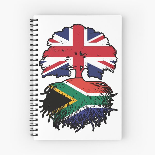 Item preview, South Africa South African British UK Tree Roots Flag designed and sold by FlagX.