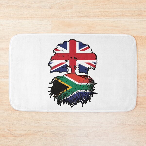 Item preview, South Africa South African British UK Tree Roots Flag designed and sold by FlagX.