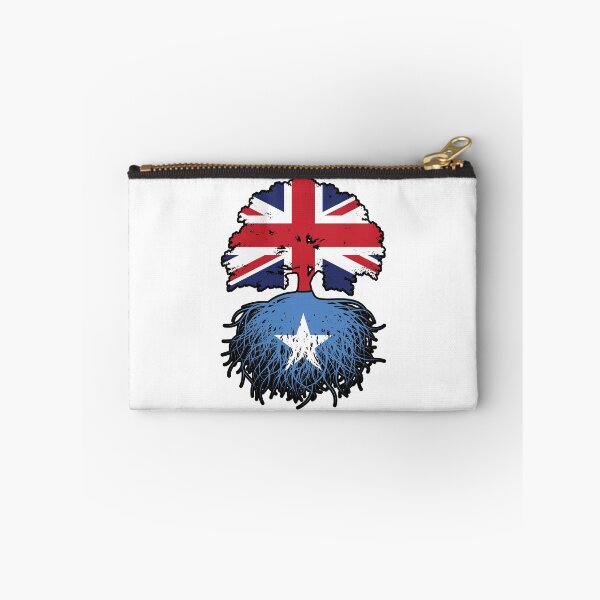 Item preview, Somalia Somali British UK Tree Roots Flag designed and sold by FlagX.