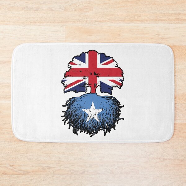 Item preview, Somalia Somali British UK Tree Roots Flag designed and sold by FlagX.