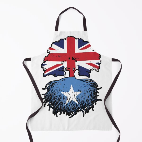 Item preview, Somalia Somali British UK Tree Roots Flag designed and sold by FlagX.