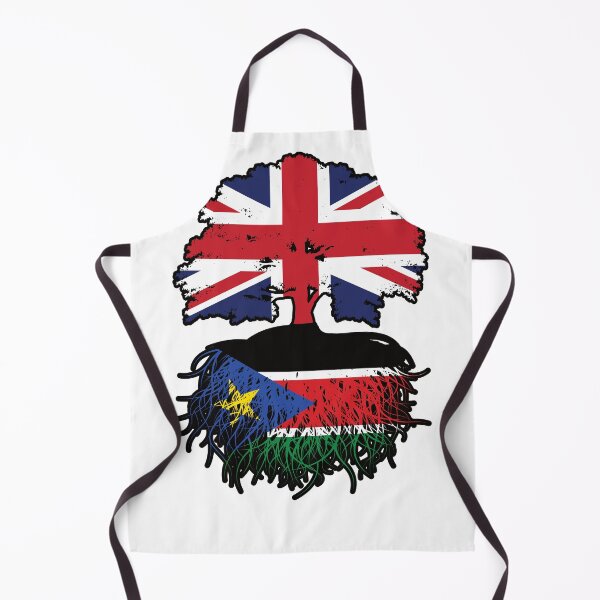 Item preview, South Sudan South Sudanese British UK Tree Roots Flag designed and sold by FlagX.