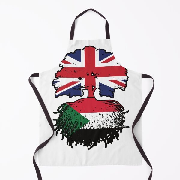 Item preview, Sudan Sudanese British UK Tree Roots Flag designed and sold by FlagX.