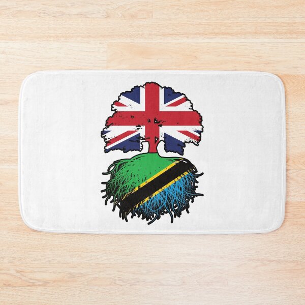 Item preview, Tanzania Tanzanian British UK Tree Roots Flag designed and sold by FlagX.