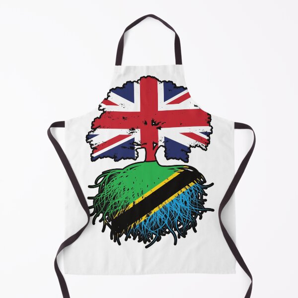 Item preview, Tanzania Tanzanian British UK Tree Roots Flag designed and sold by FlagX.