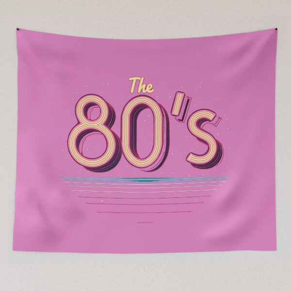 Item preview, The 80s - Neon Retro Wonderland designed and sold by FunnyFarmDesign.