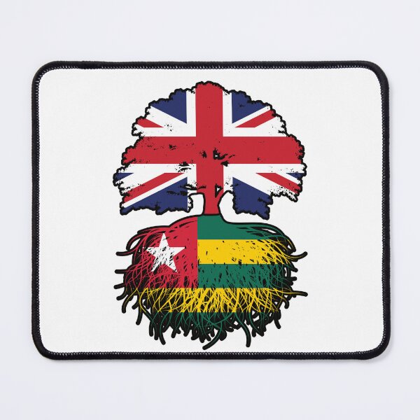 Item preview, Togo Togolese British UK Tree Roots Flag designed and sold by FlagX.