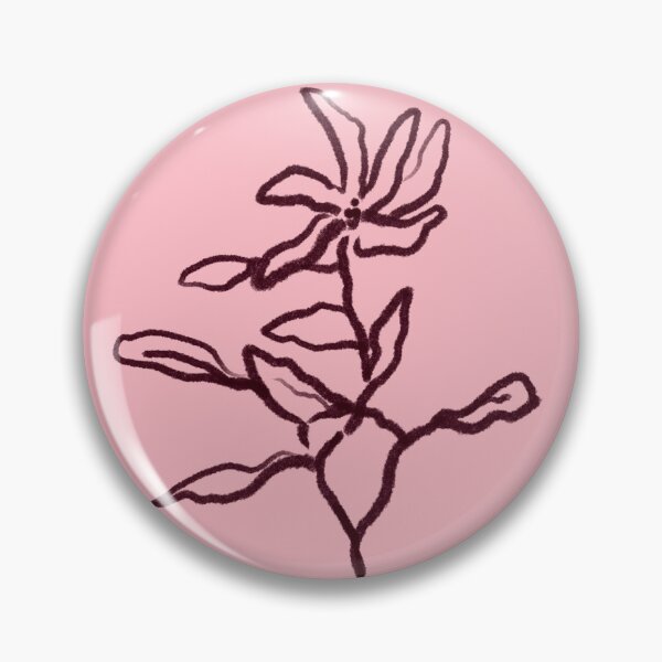 Item preview, Pink Boheme Minimalistic Plant and Flower designed and sold by bowsbotanicals.
