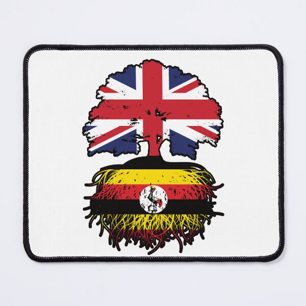 Item preview, Uganda Ugandan British UK Tree Roots Flag designed and sold by FlagX.
