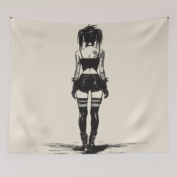 Item preview, gothgirl designed and sold by CursedbyLilith.