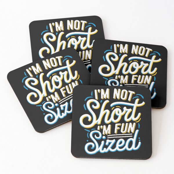 Item preview, I'm Not Short I'm Fun Size Shirt - Funny Short People designed and sold by SlocifieShop.