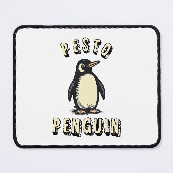 Item preview, PESTO PENGUIN STICKER designed and sold by lemurdesigns.