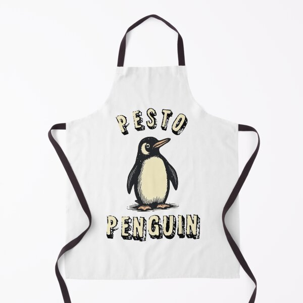 Item preview, PESTO PENGUIN STICKER designed and sold by lemurdesigns.