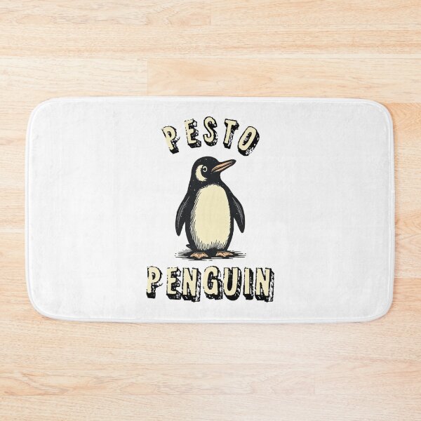Item preview, PESTO PENGUIN STICKER designed and sold by lemurdesigns.