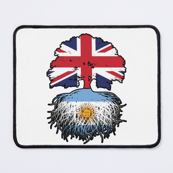 Item preview, Argentina Argentine British UK Tree Roots Flag designed and sold by FlagX.