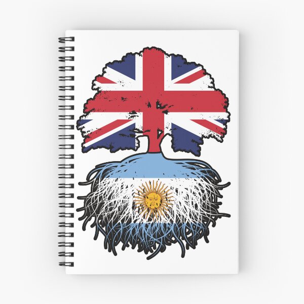 Item preview, Argentina Argentine British UK Tree Roots Flag designed and sold by FlagX.