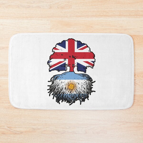 Item preview, Argentina Argentine British UK Tree Roots Flag designed and sold by FlagX.