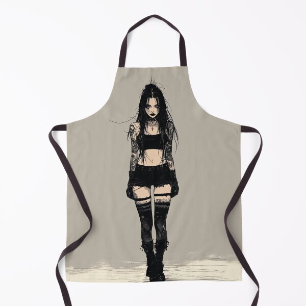 Item preview, goth girl designed and sold by CursedbyLilith.
