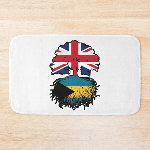 Item preview, Bahamas Bahamian British UK Tree Roots Flag designed and sold by FlagX.