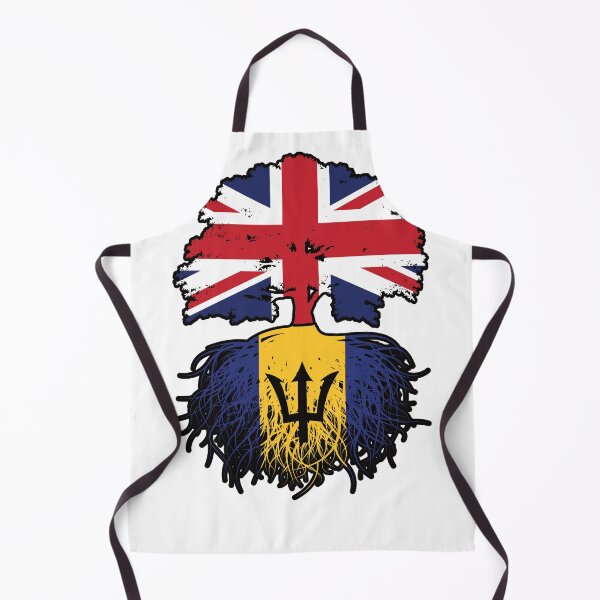 Item preview, Barbados Barbadian British UK Tree Roots Flag designed and sold by FlagX.