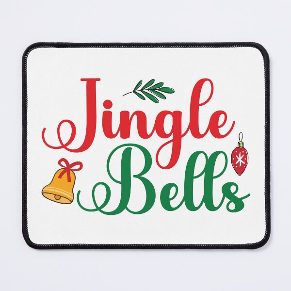 Item preview, Jingle Bells Christmas Typography designed and sold by Julianadieyi.