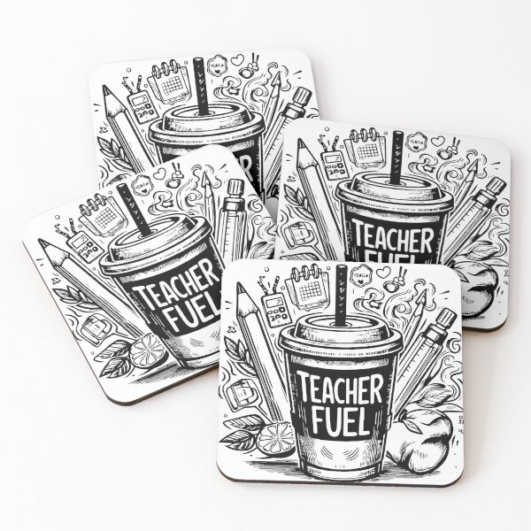 Item preview, Teacher fuel coffee  designed and sold by karolinahinc.