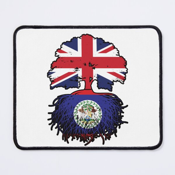 Item preview, Belize Belizean British UK Tree Roots Flag designed and sold by FlagX.