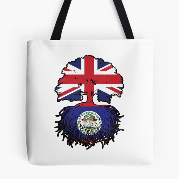 Item preview, Belize Belizean British UK Tree Roots Flag designed and sold by FlagX.