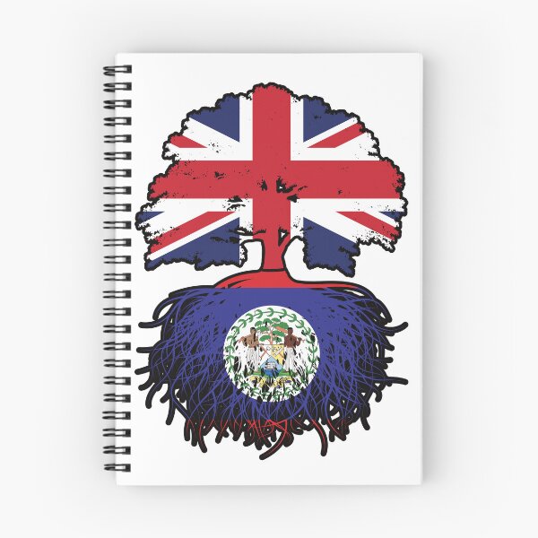 Item preview, Belize Belizean British UK Tree Roots Flag designed and sold by FlagX.