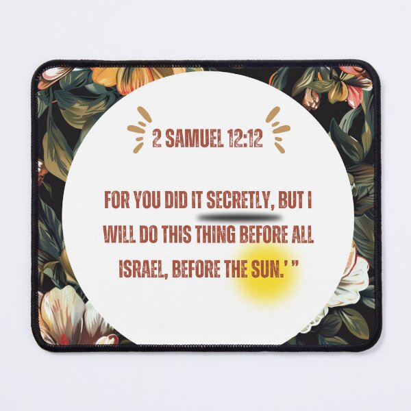 Item preview, 2 Samuel 12:12- Sin Exposed  designed and sold by mindmaster007.