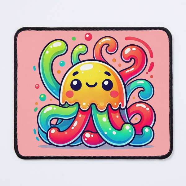Item preview, Cute rainbow octopus designed and sold by ArtInteI-.