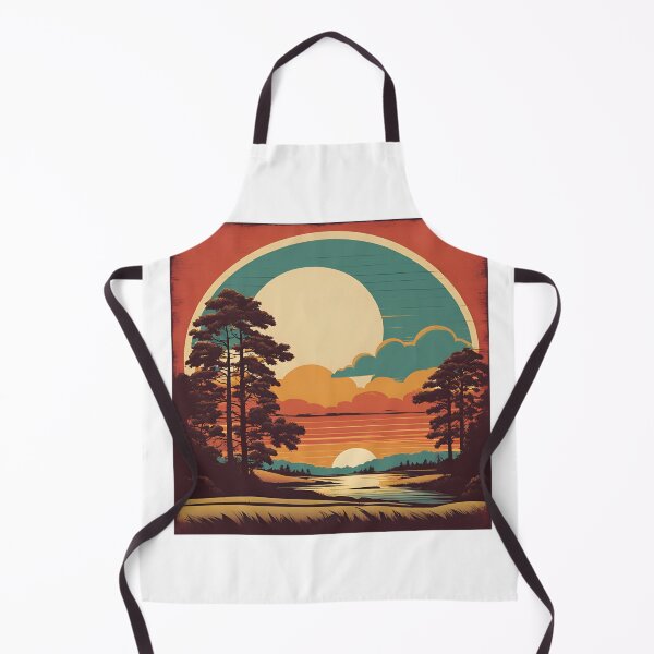 Item preview, Sunset over the forest. designed and sold by NicMacTees.
