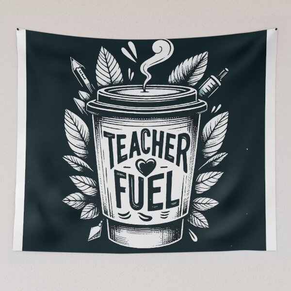 Item preview, Teacher fuel coffee  designed and sold by karolinahinc.