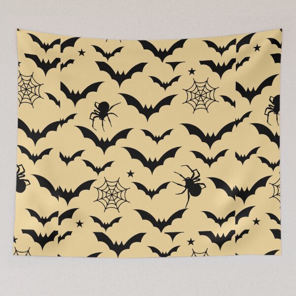 Item preview, Bats Halloween Spider Seamless Pattern designed and sold by Raise2Shine.