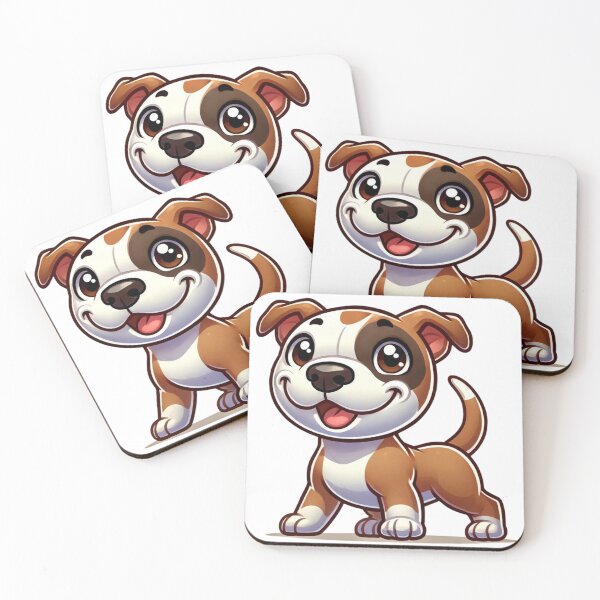 Item preview, Cute American Staffordshire Terrier for Staffordshire Lovers designed and sold by NoelaniArt.